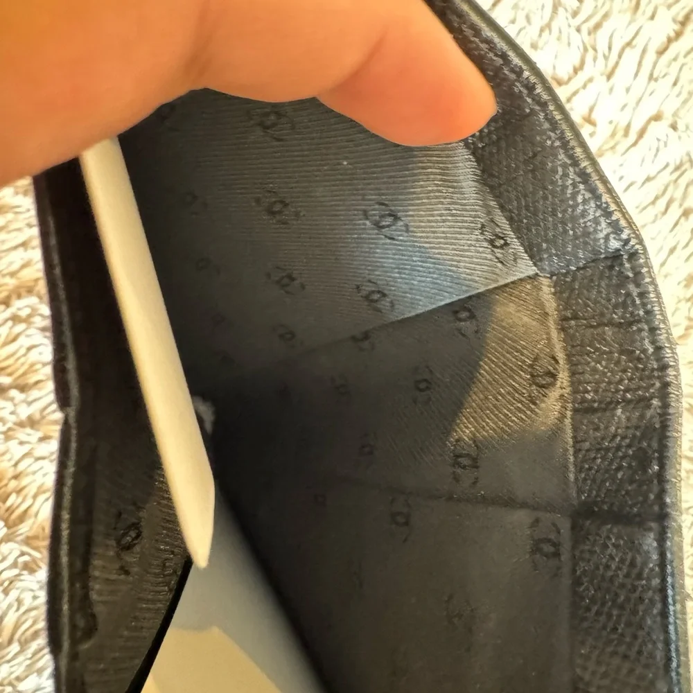Chanel Black‎ Leather Wallet